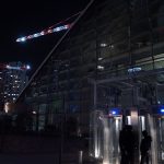 group in front of a building