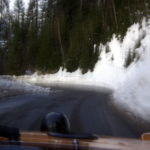 winter ride in the French Alps in a 914 Porsche